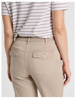 Regatta Utility Stretch Pant With Patch Pockets in Neutral