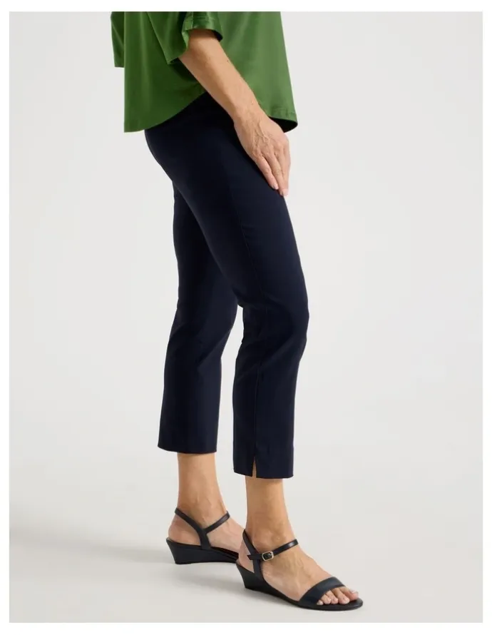 Regatta Wardrobe Staple Stretch Crop Pant in Navy