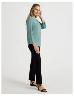 Regatta Wardrobe Staple Straight Full Length Pant in Black