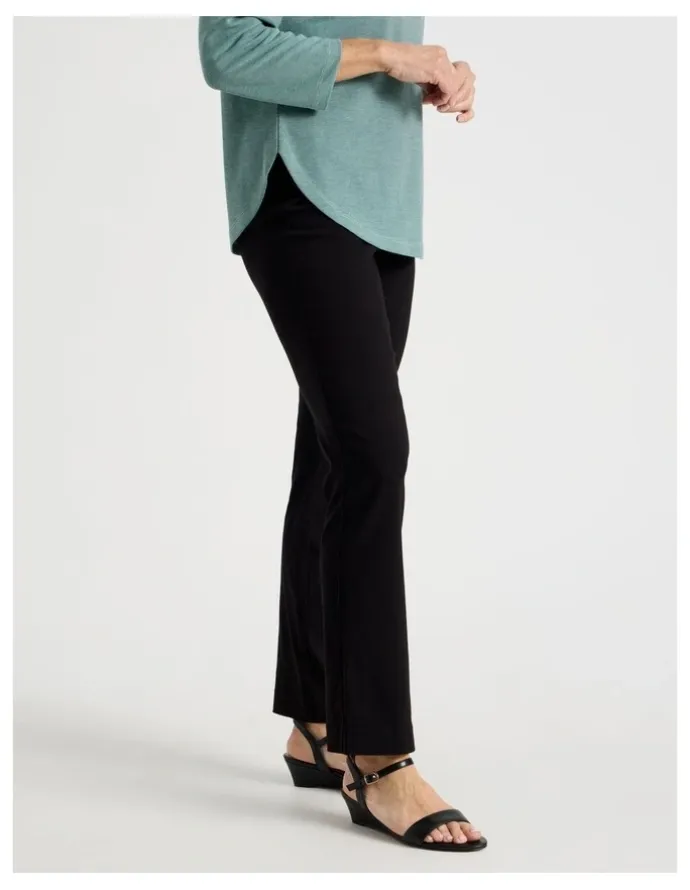 Regatta Wardrobe Staple Straight Full Length Pant in Black