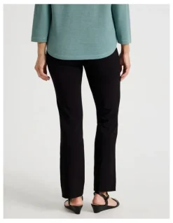 Regatta Wardrobe Staple Straight Full Length Pant in Black