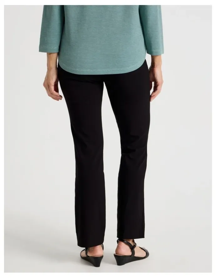 Regatta Wardrobe Staple Straight Full Length Pant in Black
