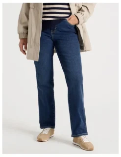 Regatta Wardrobe Staple Straight Jean In Mid Denim