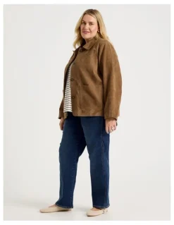 Regatta Wardrobe Staple Straight Jean In Mid Denim
