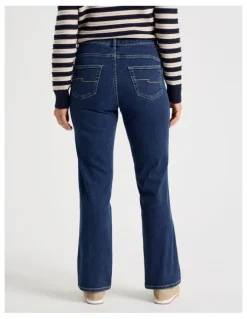 Regatta Wardrobe Staple Straight Jean In Mid Denim
