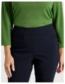 Regatta Wardrobe Staple Straight Full Length Pant in Navy