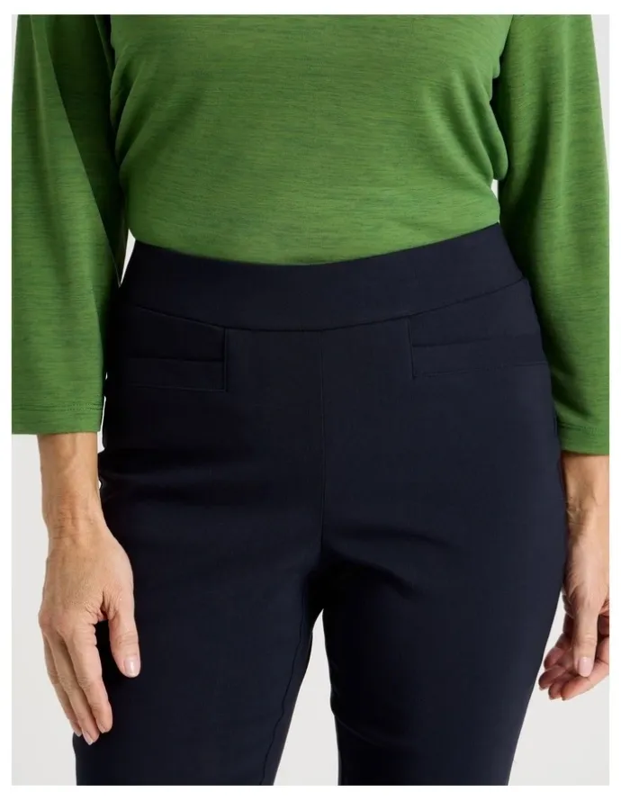 Regatta Wardrobe Staple Straight Full Length Pant in Navy