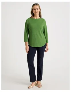 Regatta Wardrobe Staple Straight Full Length Pant in Navy