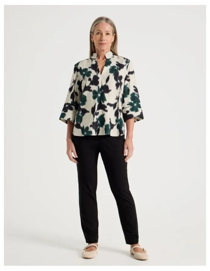 Regatta Wardrobe Staple Stretch Full Length Slim Pant in Black