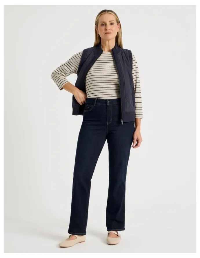 Regatta Wardrobe Staple Straight Jean In Raw Denim