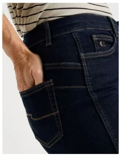 Regatta Wardrobe Staple Straight Jean In Raw Denim