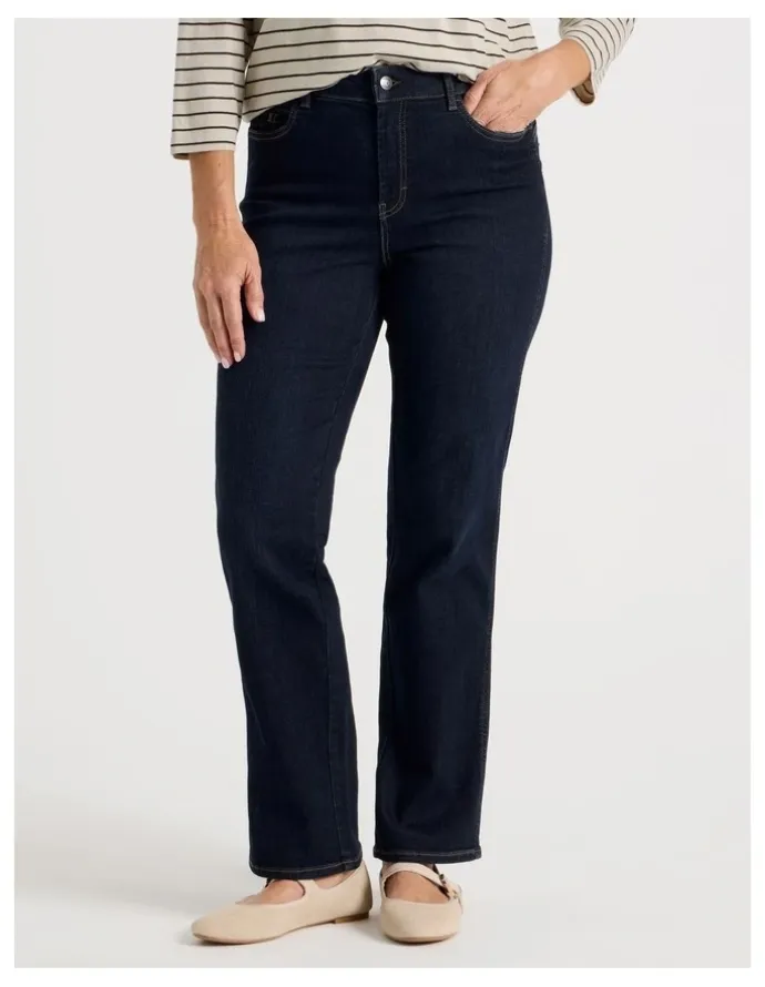 Regatta Wardrobe Staple Straight Jean In Raw Denim