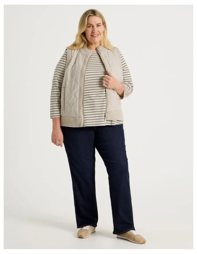 Regatta Wardrobe Staple Straight Jean In Raw Denim