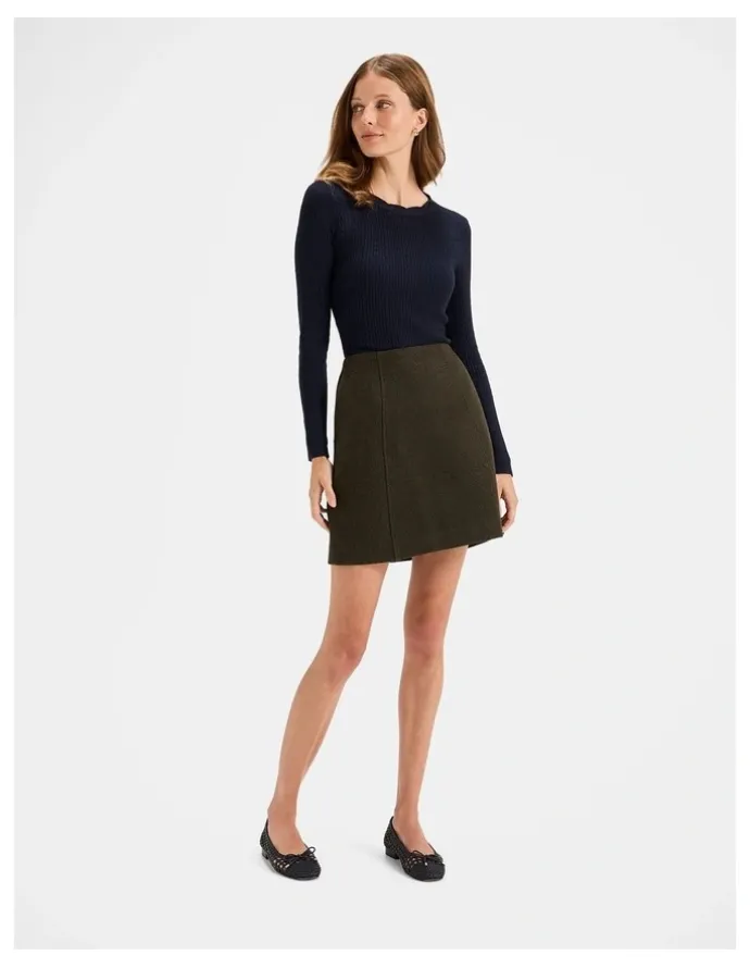 Review Amara Knit Top in Ink