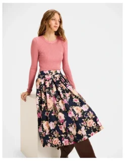 Review Aurora Skirt in Multi