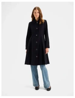 Review Bettina Coat in Ink