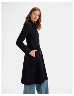 Review Bettina Coat in Ink