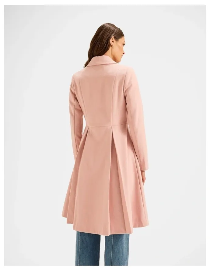 Review Bettina Coat in Soft Pink