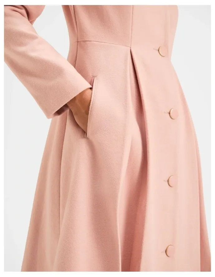 Review Bettina Coat in Soft Pink