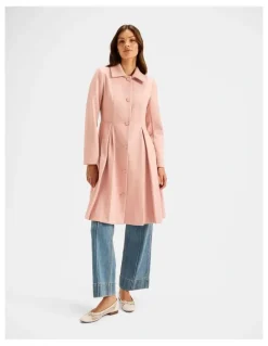 Review Bettina Coat in Soft Pink