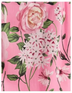 Review Camellia Midi Skirt in Pink