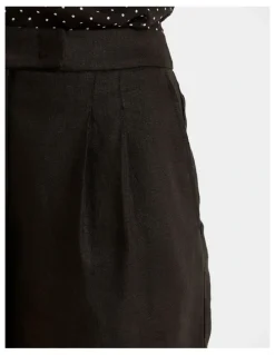 Review Celine Linen Shorts in Black