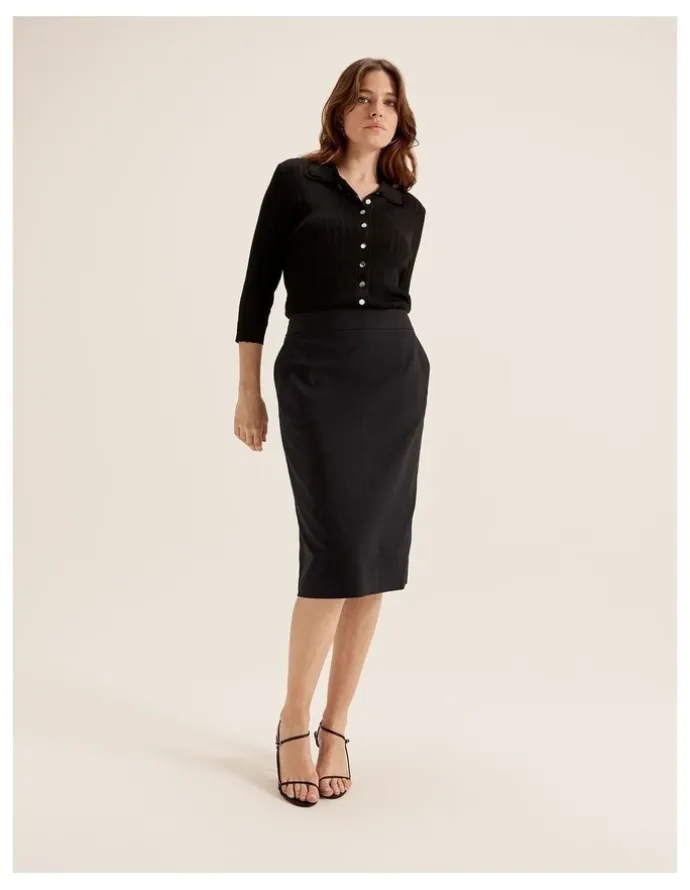 Review Jacqueline Skirt in Black