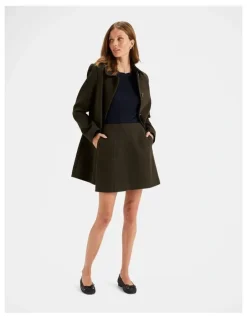 Review Maisel Mini Skirt in Khaki