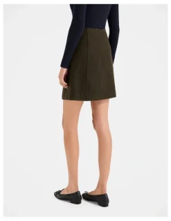 Review Maisel Mini Skirt in Khaki