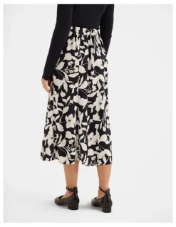 Review Skyline Slip Midi Skirt