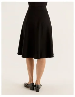 Review Taylor Skater Skirt in Black