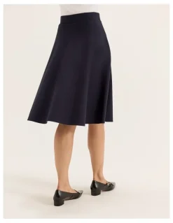 Review Taylor Skater Skirt in Ink