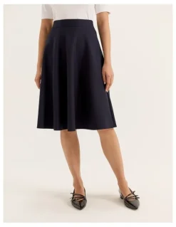 Review Taylor Skater Skirt in Ink