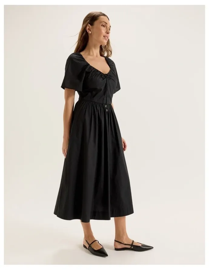 Review Adeline Sundress in Black