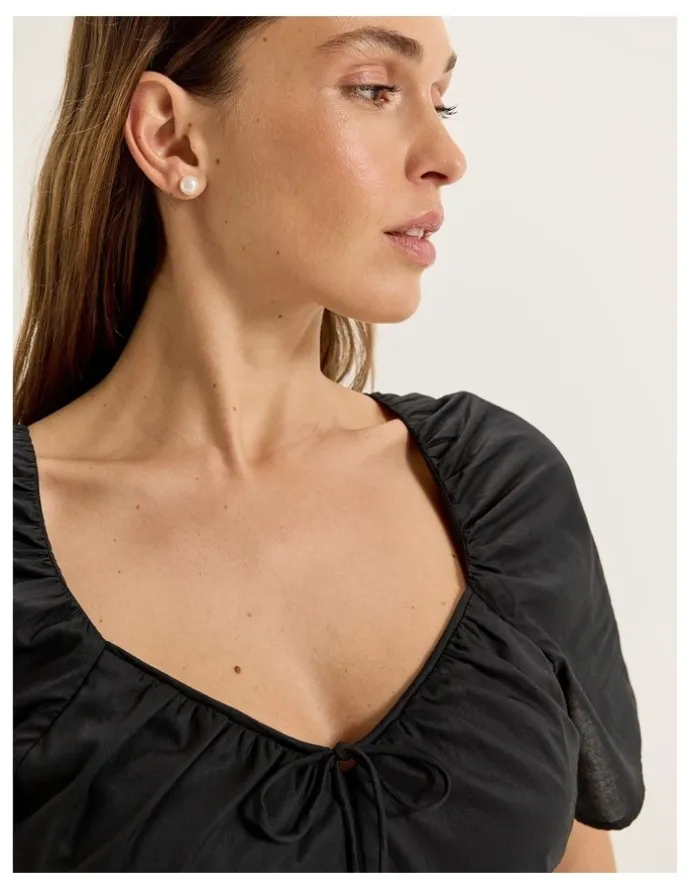 Review Adeline Sundress in Black