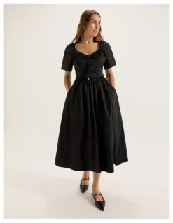 Review Adeline Sundress in Black