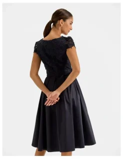 Review Admiration Cocktail Dress in Ink