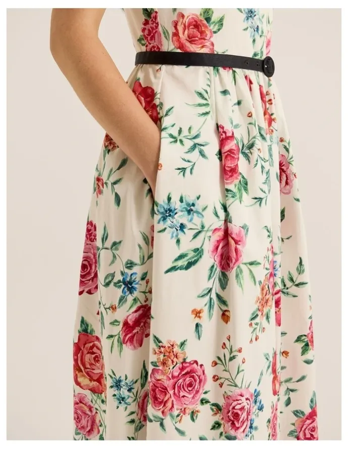 Review Artisan Sundress in Ivory