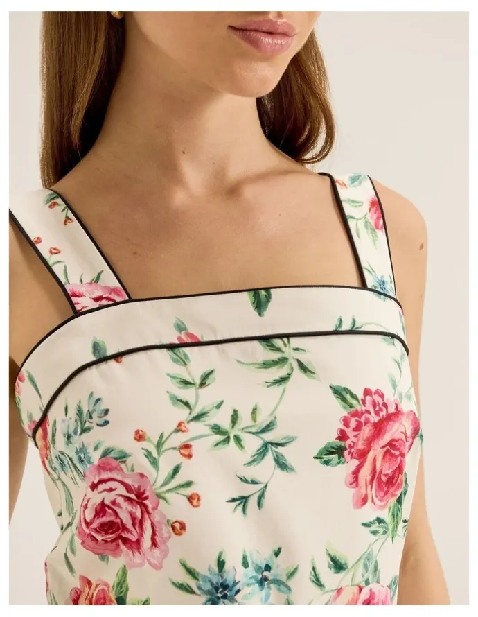 Review Artisan Sundress in Ivory