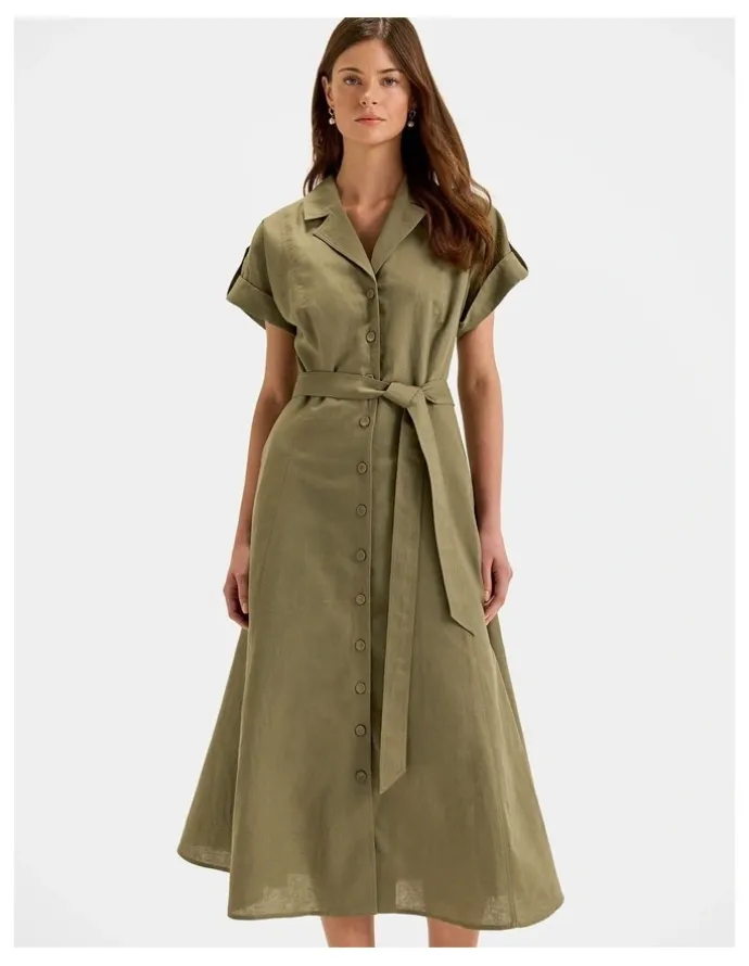 Review Dorit Sun Dress in Eucalyptus