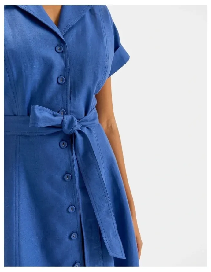 Review Dorit Sun Dress in Marine Blue