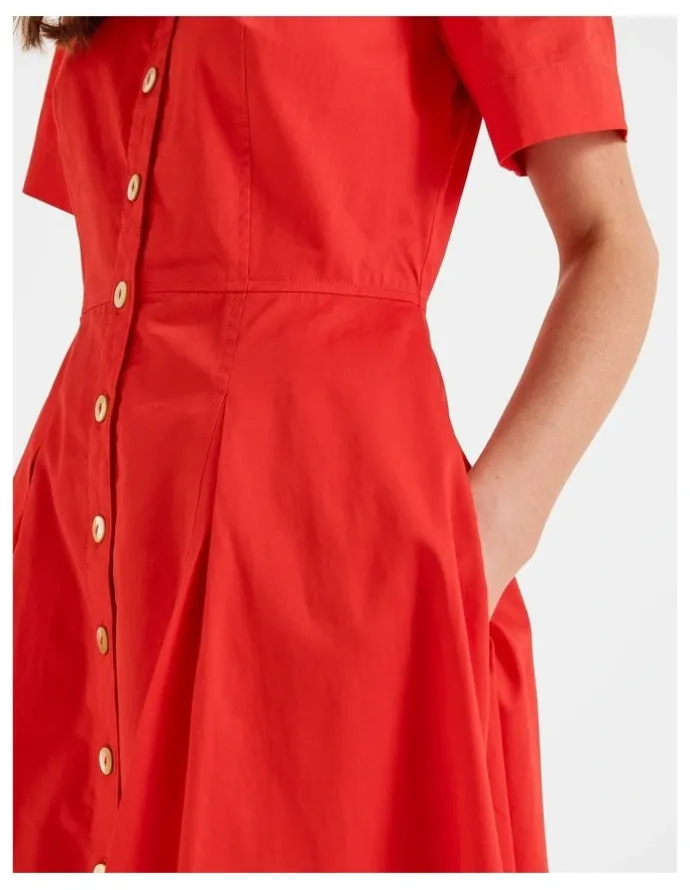 Review Gale Shirt Dress in Sunrise