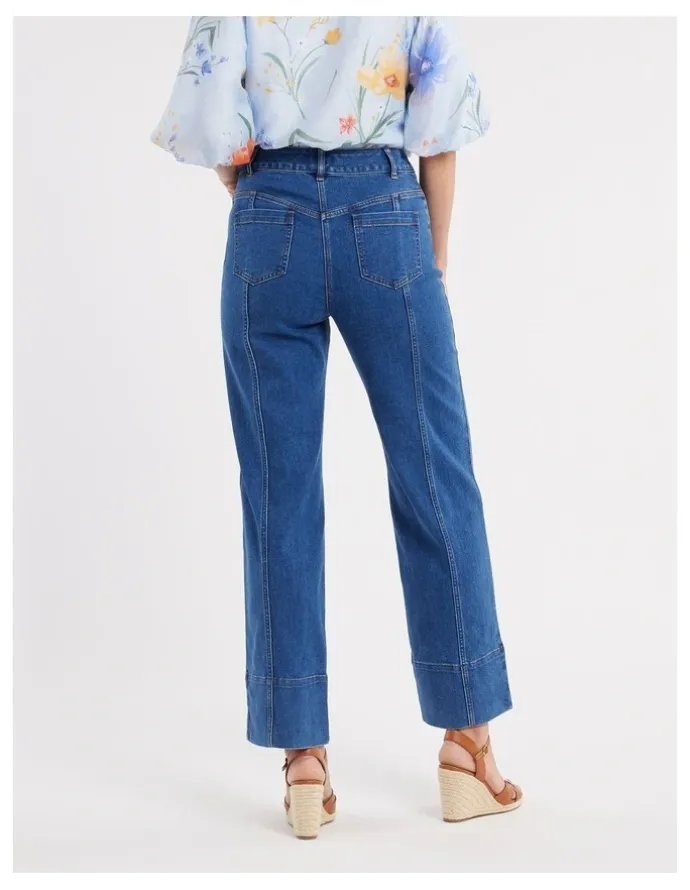 Review Georgie Denim Jean in Blue