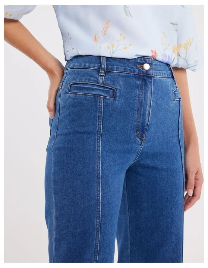 Review Georgie Denim Jean in Blue