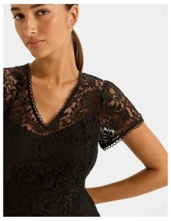 Review Lady Lacie Evening Dress in Black
