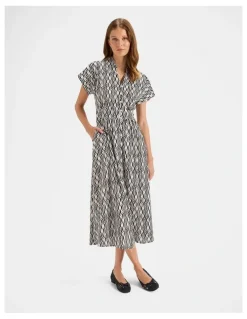 Review Oxford Shirt Dress in Ink