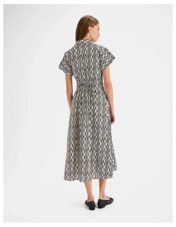 Review Oxford Shirt Dress in Ink
