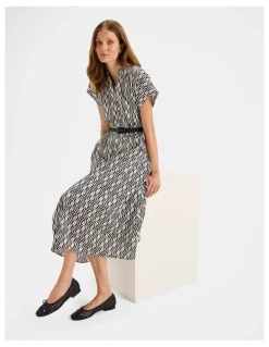 Review Oxford Shirt Dress in Ink
