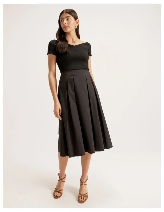 Review Sophia Skirt in Black