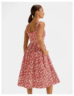 Review St Lucia Sun Dress in Hibiscus